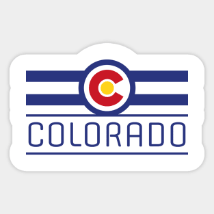 Colorado artwork Sticker
